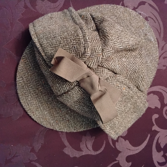 Vintage Handmade Sherlock Holmes Deerstalker Hat – Genuine Collectible - Picture 4 of 7